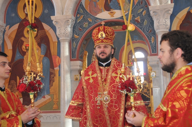Архиепископ Петергофский Амвросий в Риме