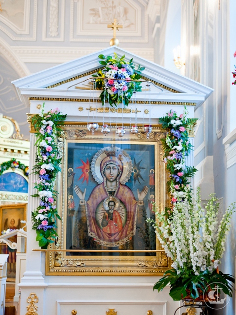 Икона Божией Матери "Знамение" Царскосельская