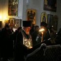 Чтение канона Андрея Критского в Измайловском соборе Санкт-Петербурга