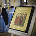 В храме Двенадцати апостолов в историческом здании Санкт-Петербургской духовной академии впервые после 95-летнего перерыва совершена Божественная литургия
