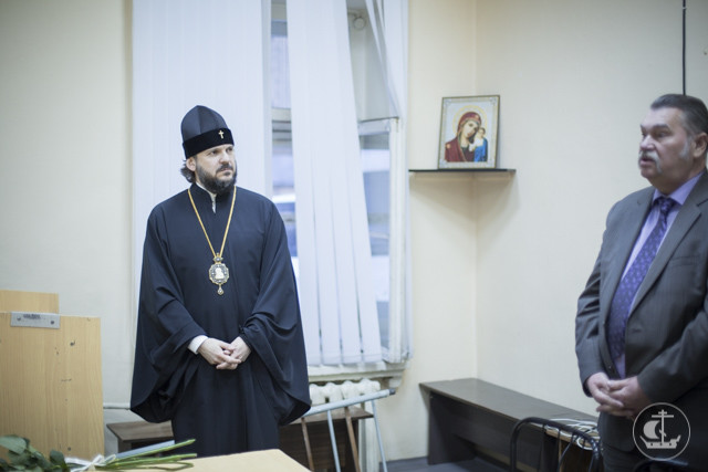 Ректор Духовной академии посетил Народный Православный университет