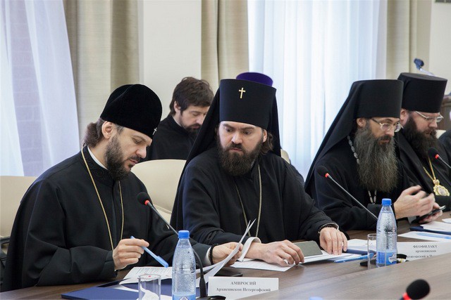 Архиепископ Амвросий принял участие в работе Комиссии Межсоборного присутствия