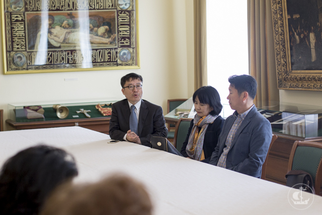 Санкт-Петербургскую духовную академию посетила делегация из Южной Кореи