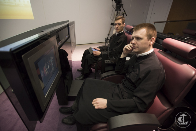 Студенты Духовной академии приняли участие в видеолектории в Президентской библиотеке