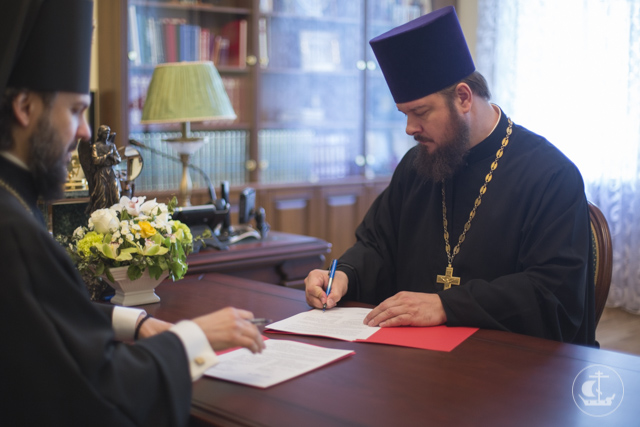 Духовная академия и Рязанская семинария заключили договор о сотрудничестве