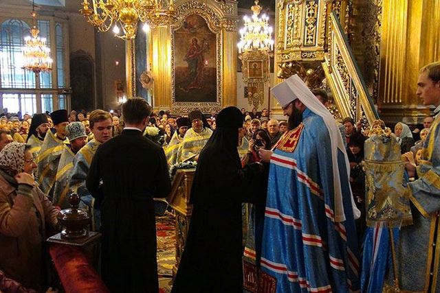 Проректор Духовной Академии принял участие в праздновании Покрова в Смоленской семинарии