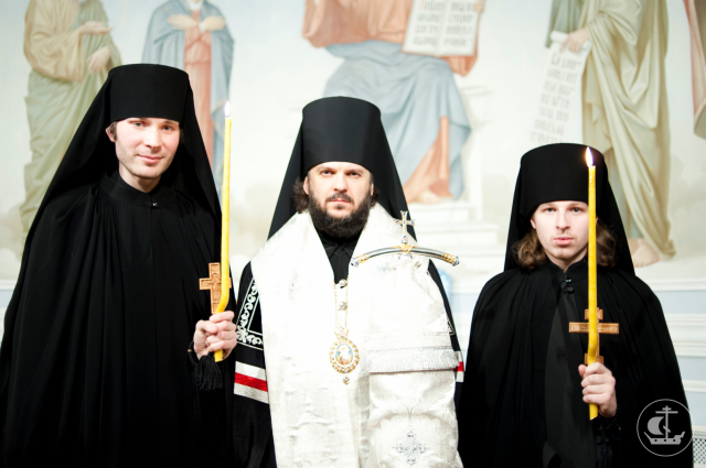 В Санкт-Петербургской духовной академии совершен монашеский постриг