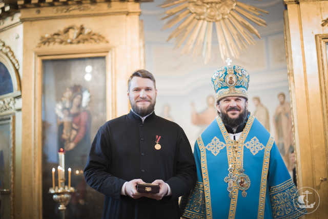 Торжества в честь образа Пресвятой Богородицы «Знамение» прошли в Санкт-Петербургской Духовной Академии