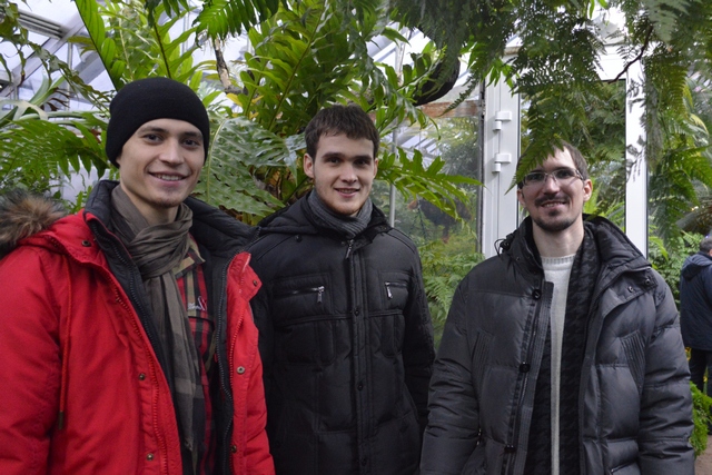 Студенты Духовной Академии посетили Ботанический сад Петра Великого