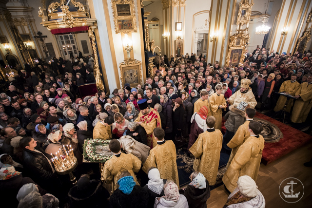 Николо-Богоявленский морской собор встречает зимний престольный праздник