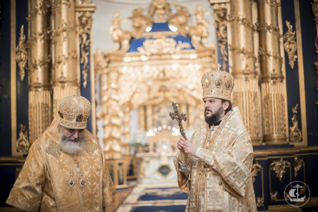 Престольные торжества прошли в Никольском морском соборе Санкт-Петербурга