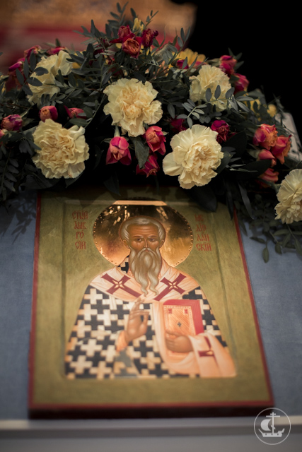 Духовная Академия почтила память святителя Амвросия Медиоланского