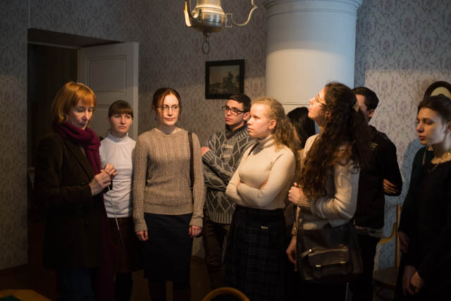 Группа студентов Регентского отделения и Академии посетили литературно-мемориальный музей Ф.М. Достоевского