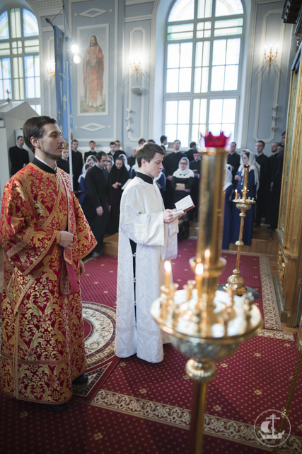 В день памяти новомучеников и исповедников Российских в академическом храме совершена диаконская хиротония