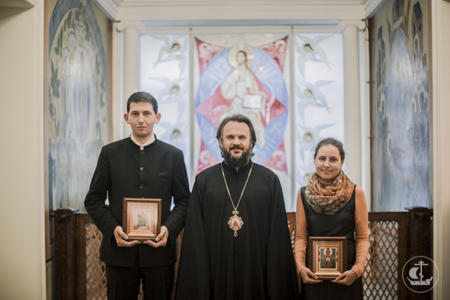 Архиепископ Амвросий благословил на брак 8 пар студентов Духовной Академии