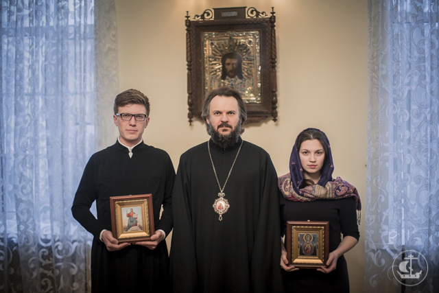 Архиепископ Амвросий благословил на брак 8 пар студентов Духовной Академии