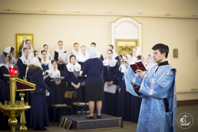 В праздник Сретения Господня магистрант Духовной Академии рукоположен во диакона