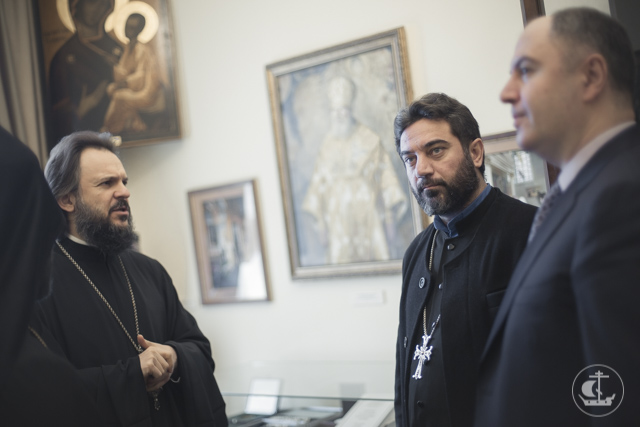 Представители Армянской Апостольской Церкви Санкт-Петербурга посетили Духовную академию