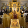 Епископ Амвросий совершил воскресную Литургию в академическом храме