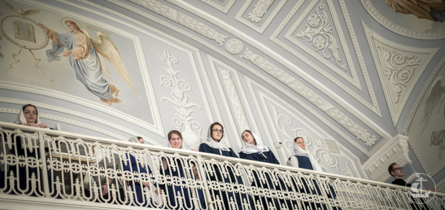Накануне Недели Торжества Православия в Духовной Академии прошли уставные богослужения