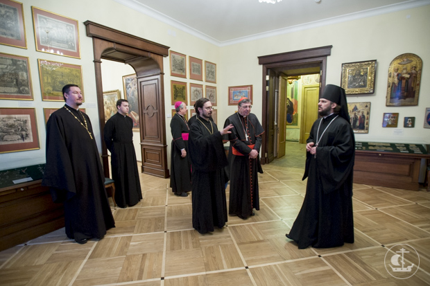 Санкт-Петербургскую православную духовную академию посетил кардинал Курт Кох, председатель Папского Совета по содействию Христианскому Единству