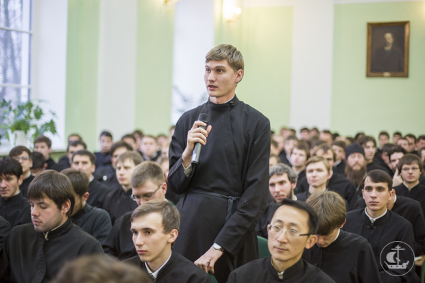 Санкт-Петербургскую православную духовную академию посетил кардинал Курт Кох, председатель Папского Совета по содействию Христианскому Единству