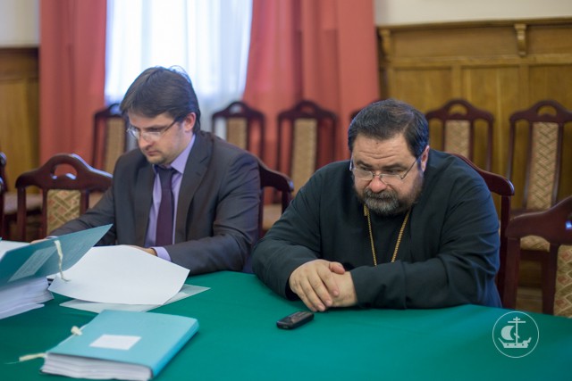 В СПбПДА прошло заседание кафедры церковно-исторических дисциплин, в ходе которого была защищена магистерская диссертация