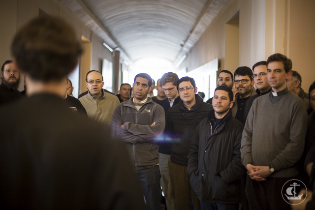 Студенты Pontificio Collegio Pio Latino Americano посетили Духовную Академию