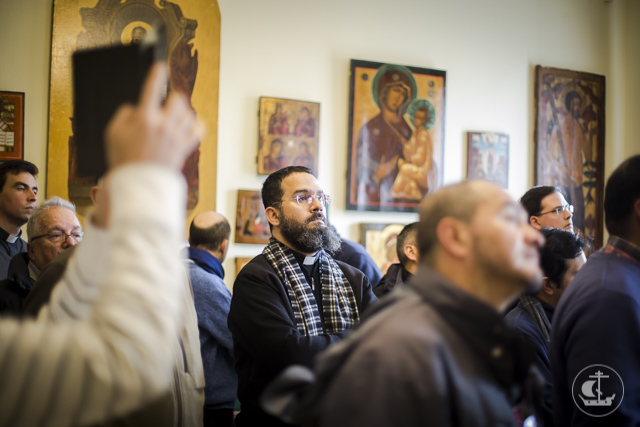 Студенты Pontificio Collegio Pio Latino Americano посетили Духовную Академию