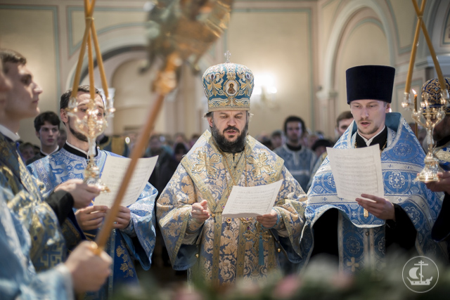 Благовещенский храм на Васильевском острове празднует престольный день