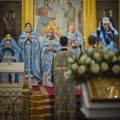 В Неделю о блудном сыне в храмах Санкт-Петербургской духовной академии прошли воскресные богослужения