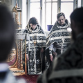 Последняя в этом году Литургия Преждеосвященных Даров прошла в академических храмах