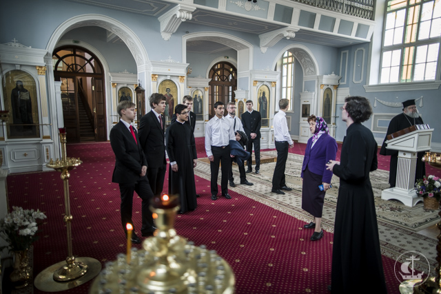 Духовную Академию посетил мужской хор Покровского храма г. Киркконумми
