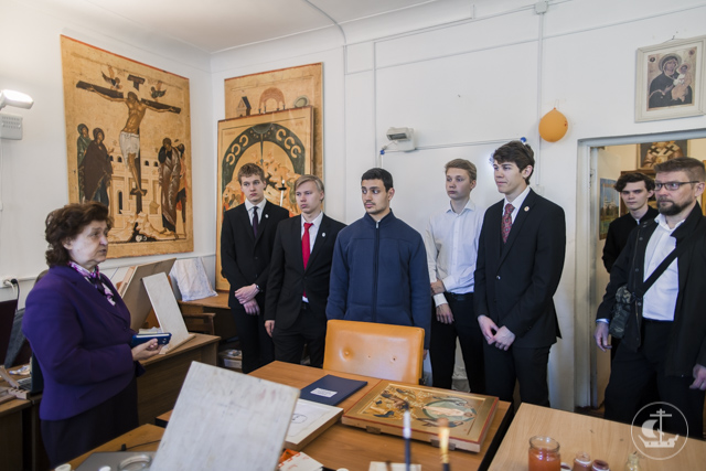Духовную Академию посетил мужской хор Покровского храма г. Киркконумми
