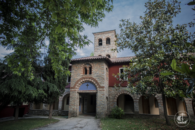 Делегация Духовной Академии молилась на монашеском постриге в обители св. Дионисия Олимпийского (Греция)