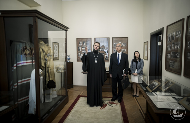 Генеральный консул Японии в Санкт-Петербурге посетил Духовную Академию