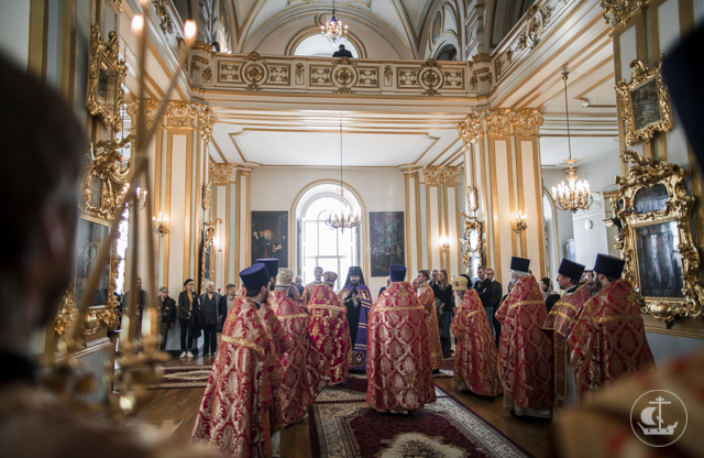 Архиепископ Амвросий поздравил протоиерея Богдана Сойко с Днем ангела