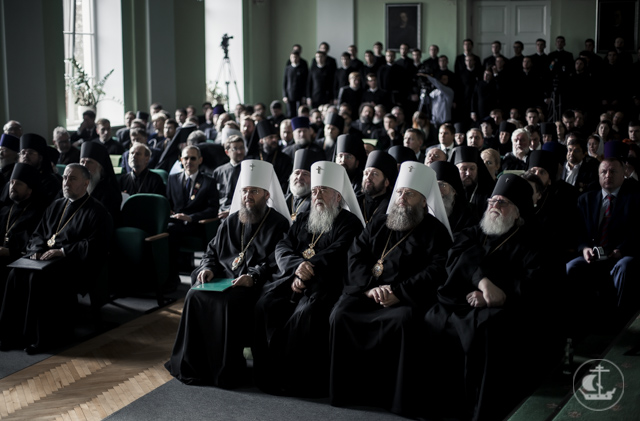 В Санкт-Петербургской Духовной Академии прошел торжественный юбилейный Акт