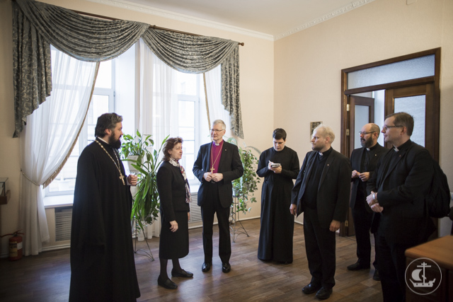Духовную Академию посетили представители Евангелическо-лютеранской церкви Финляндии