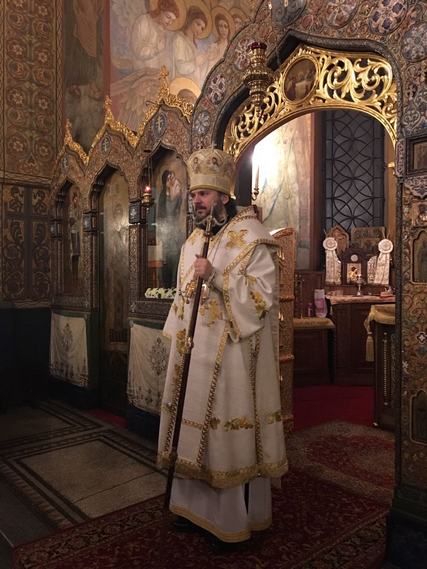 Ректор Духовной Академии совершил всенощное бдение на Патриаршем Подворье в Софии (Болгария) накануне престольного дня