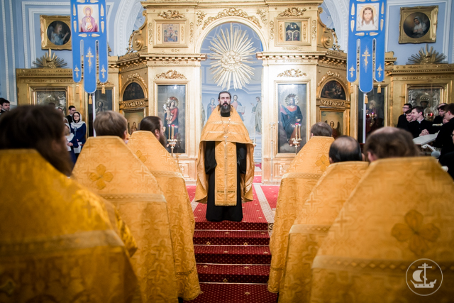 Духовная Академия молилась по случаю годовщины интронизации Святейшего Патриарха Кирилла