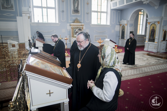 Архиепископ Ириней посетил Духовную Академию