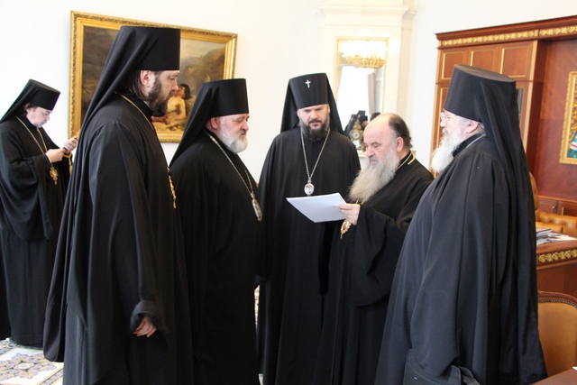 Ректор Академии принял участие в заседании архиерейского совета Санкт-Петербургской митрополии