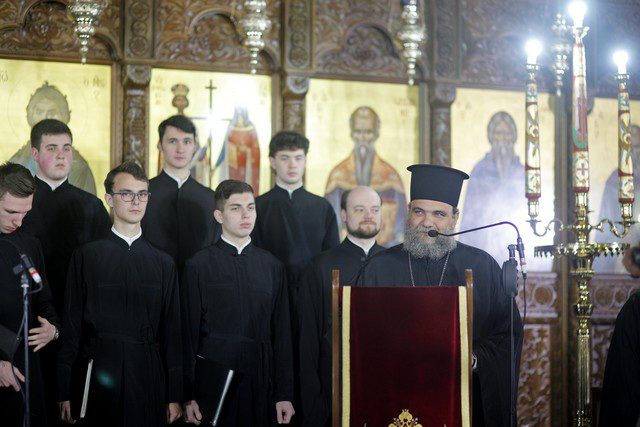 Архиепископ Амвросий: «Мы здесь ради Пресвятой Богородицы». Мужской хор Академии дал концерт на Кипре