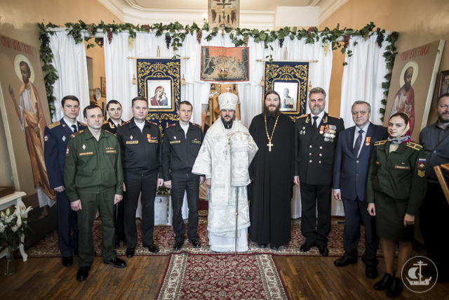 Община храма Военно-медицинской Академии молитвенно отметила память святого Лазаря