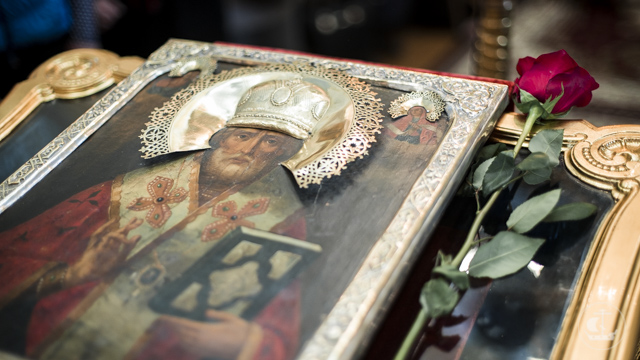 В Николо-Богоявленском морском соборе почтили память святителя Николая