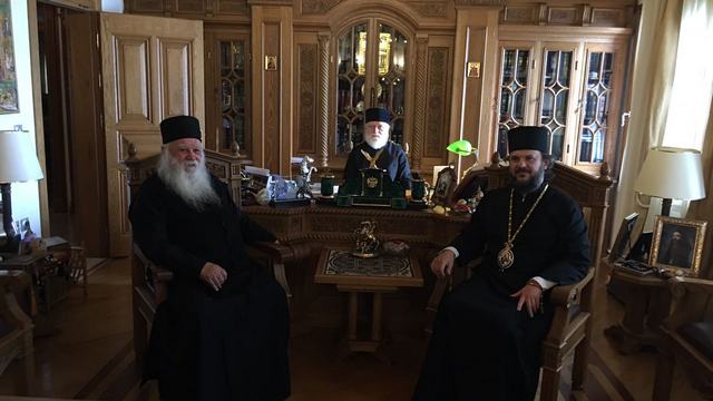 Архиепископ Амвросий совершил паломническую поездку на Святую Гору Афон