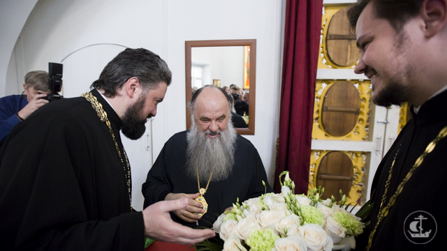 Ректор Академии поздравил митрополита Варсонофия с Днем рождения