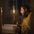 В день памяти всех русских святых в Академии прошло уставное бдение с Литургией