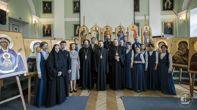 В Духовной Академии прошла защита работ выпускников Иконописного отделения